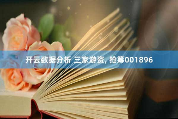 开云数据分析 三家游资， 抢筹001896