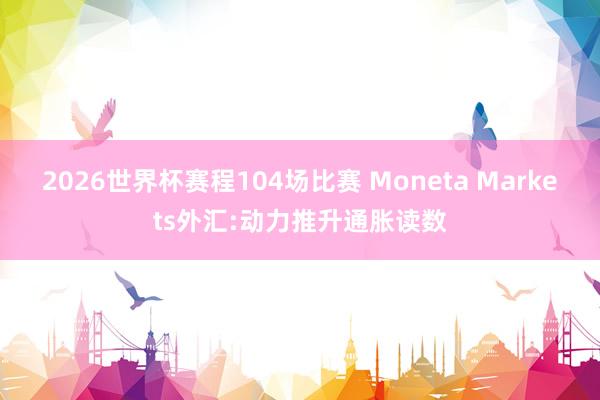 2026世界杯赛程104场比赛 Moneta Markets外汇:动力推升通胀读数